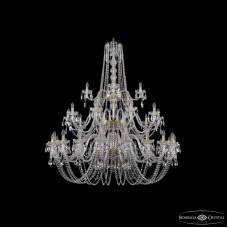 Подвесная люстра Bohemia Ivele Crystal 1402/20+10+5/530/3d G