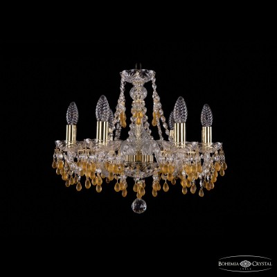 Подвесная люстра Bohemia Ivele Crystal 1410/6/160 G V1003