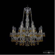 Подвесная люстра Bohemia Ivele Crystal 1410/8+4/195/h-63 Pa V1003