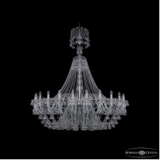 Подвесная люстра Bohemia Ivele Crystal 1409/24/530/XL-160 Ni