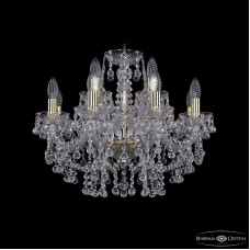 Подвесная люстра Bohemia Ivele Crystal 1409/8+4/195 G