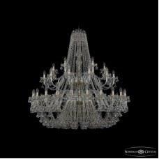 Подвесная люстра Bohemia Ivele Crystal 1409/24+12+6/530/2d G