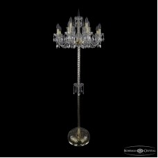 Торшер Bohemia Ivele Crystal 1402T2/8+4/195-165 G