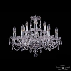 Подвесная люстра Bohemia Ivele Crystal 1402/6+3/195 Ni