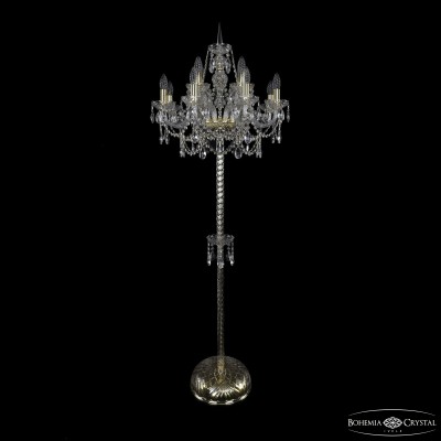 Торшер Bohemia Ivele Crystal 1411T2/8+4/195-170 G