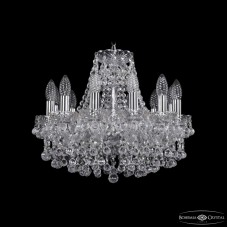 Подвесная люстра Bohemia Ivele Crystal 1409/12/141 Ni