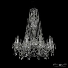 Подвесная люстра Bohemia Ivele Crystal 1411/10/240/XL-84 Ni