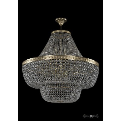 Люстра на штанге Bohemia Ivele Crystal 19101/H1/90IV G