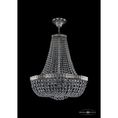 Люстра на штанге Bohemia Ivele Crystal 19283/H2/45IV Ni