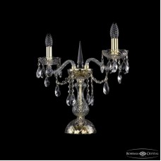 Настольная лампа Bohemia Ivele Crystal 1415L/2/141-39 G