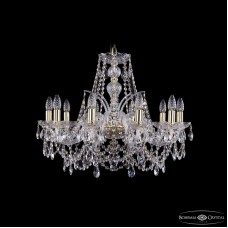 Подвесная люстра Bohemia Ivele Crystal 1411/10/240 G