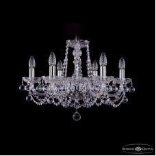 Подвесная люстра Bohemia Ivele Crystal 1402/6/195 Ni Balls