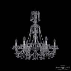 Подвесная люстра Bohemia Ivele Crystal 1409/6/240/XL-75 Ni