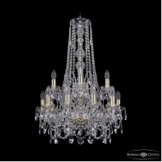 Подвесная люстра Bohemia Ivele Crystal 1411/10+5/195/h-83/2d G