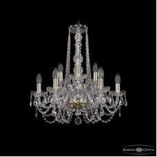 Подвесная люстра Bohemia Ivele Crystal 1402/6+3/195/h-58 G
