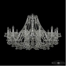 Подвесная люстра Bohemia Ivele Crystal 1409/12/360 Ni