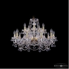 Подвесная люстра Bohemia Ivele Crystal 1411/10+5/240 G Balls
