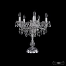 Настольная лампа Bohemia Ivele Crystal 1403L/5/141-47 Ni