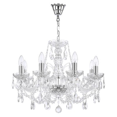 Подвесная люстра Bohemia Ivele Crystal 105/8/195 Ni