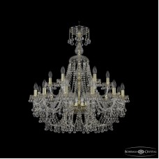 Подвесная люстра Bohemia Ivele Crystal 1409/12+6/300/XL-95 G