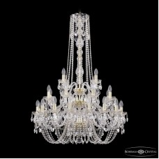 Подвесная люстра Bohemia Ivele Crystal 1402/16+8+4/300/h-123/3d G