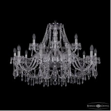 Подвесная люстра Bohemia Ivele Crystal 1403/10+5/360 Ni