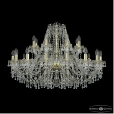 Подвесная люстра Bohemia Ivele Crystal 1410/16+8/360 G V0300