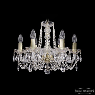 Подвесная люстра Bohemia Ivele Crystal 1402/6/160 G