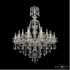 Подвесная люстра Bohemia Ivele Crystal 1415/12+6/300/XL-108 G