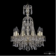 Подвесная люстра Bohemia Ivele Crystal 1403/10/141/XL-61 G