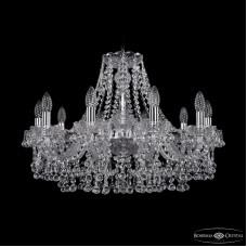 Подвесная люстра Bohemia Ivele Crystal 1409/10/240 Ni