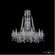 Подвесная люстра Bohemia Ivele Crystal 1411/12/360/XL-96 Ni