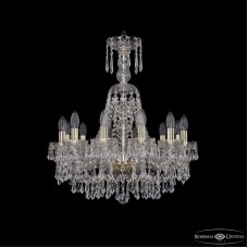 Подвесная люстра Bohemia Ivele Crystal 1403/12/195/XL-65 G