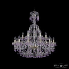 Подвесная люстра Bohemia Ivele Crystal 1410/12+6/300/XL-95 G V7010