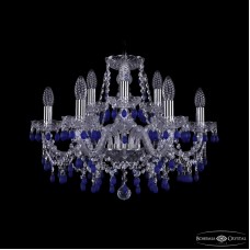 Подвесная люстра Bohemia Ivele Crystal 1410/6+3/195 Ni V3001