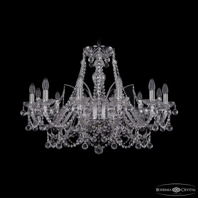 Подвесная люстра Bohemia Ivele Crystal 1411/12/300 Ni Balls
