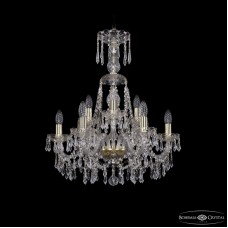 Подвесная люстра Bohemia Ivele Crystal 1403/6+3/195/XL-65 G