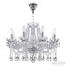 Подвесная люстра Bohemia Ivele Crystal 5413/8/200 Ni Clear/M-1H