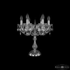 Настольная лампа Bohemia Ivele Crystal 1402L/6/141-47 Ni
