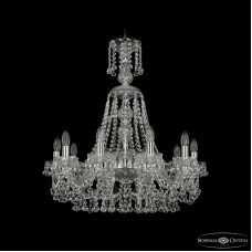 Подвесная люстра Bohemia Ivele Crystal 1409/10/240/XL-75 Ni