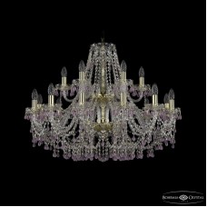 Подвесная люстра Bohemia Ivele Crystal 1410/10+5/300/2d G V7010