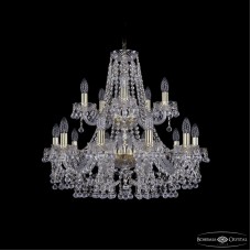 Подвесная люстра Bohemia Ivele Crystal 1409/10+5/240/2d G