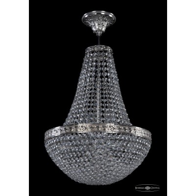 Люстра на штанге Bohemia Ivele Crystal 19321/H2/35IV Ni
