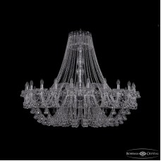 Подвесная люстра Bohemia Ivele Crystal 1409/24/530 Ni
