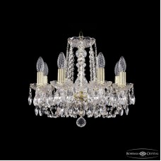 Подвесная люстра Bohemia Ivele Crystal 1402/8/141 G