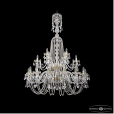 Подвесная люстра Bohemia Ivele Crystal 1402/16+8+4/400/XL-160/2d G