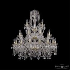 Подвесная люстра Bohemia Ivele Crystal 1411/16+8+4/300/3d G