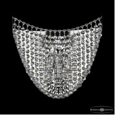 Настенный светильник Bohemia Ivele Crystal 77081B/34 Ni