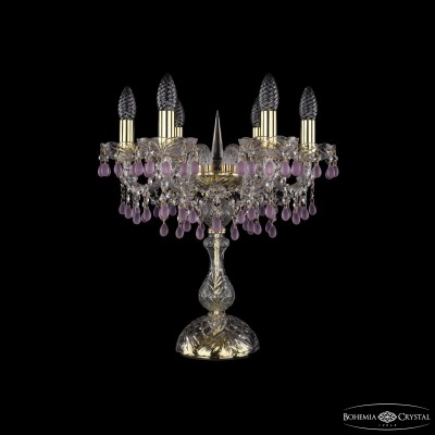Настольная лампа Bohemia Ivele Crystal 1410L/6/141-47 G V7010
