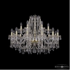 Подвесная люстра Bohemia Ivele Crystal 1403/12+6/300 G